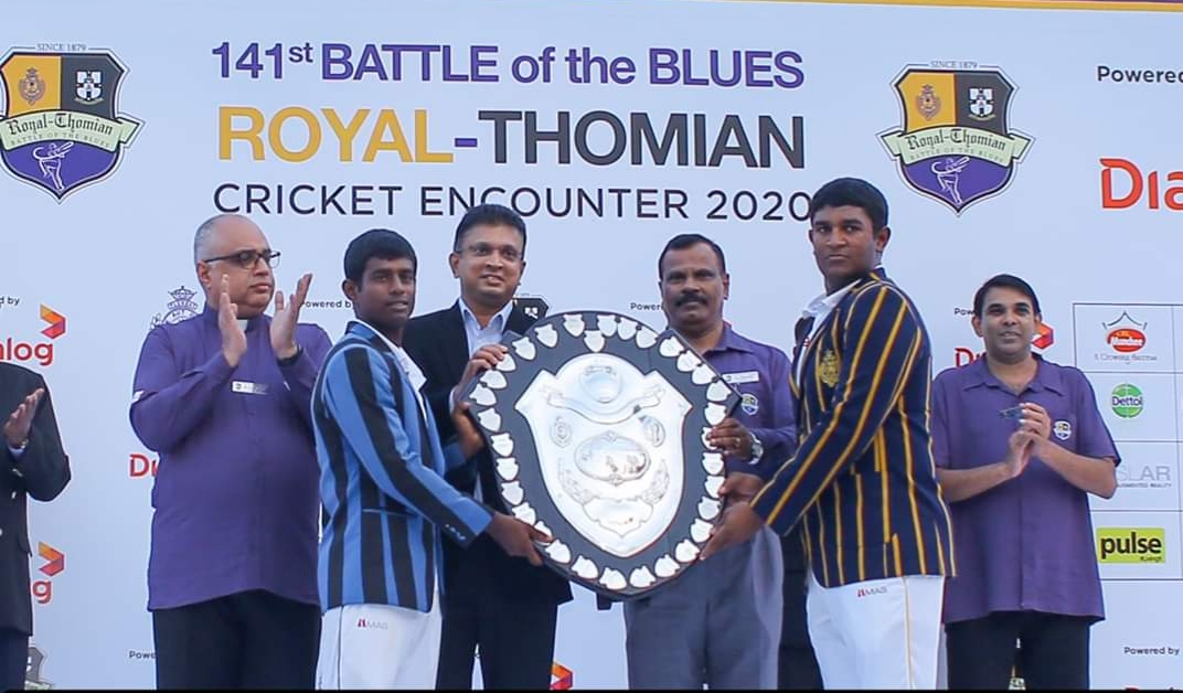 Manchanayake saves the day for Royal in Battle of the Blues draw